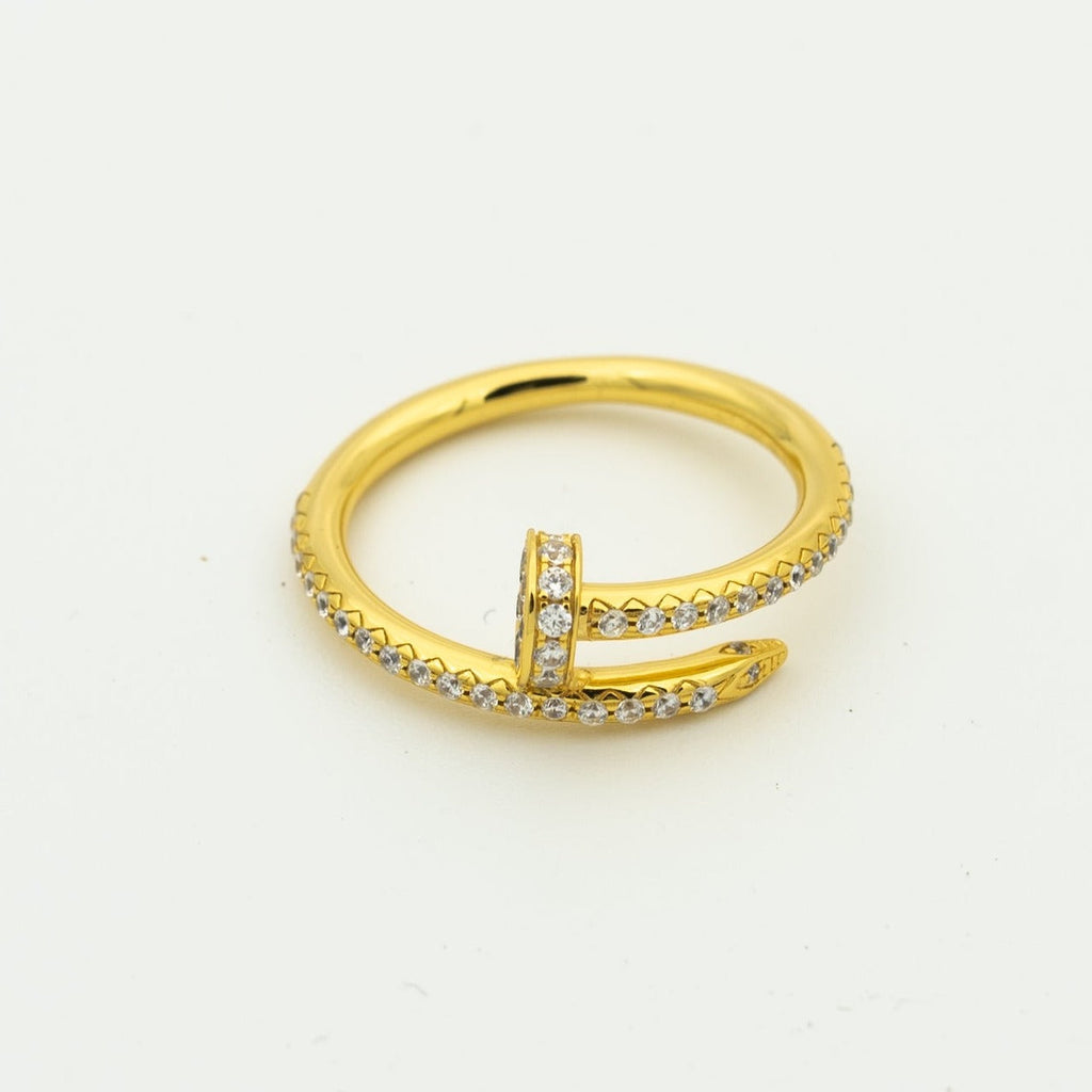 Dream JUSTE RING 1.8MM GOLD DIAMONDS