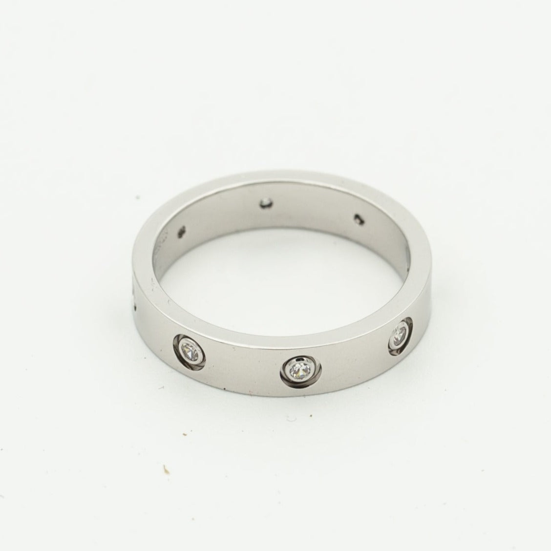 ドリーム ラブ リング 3.6MM 8ダイヤモンド
