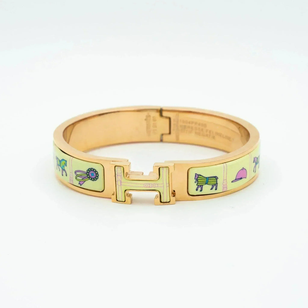 DREAM H ROSÉGOLD-ARMBAND KERAMIK CREME