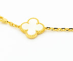 Dream CLOVER BRACELET 5 MOTIFS ONYX MOP