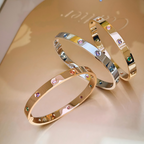 [Dream ] 2026 RAINBOW LOVE BRACELET 6.1MM  10 DIAMONDS