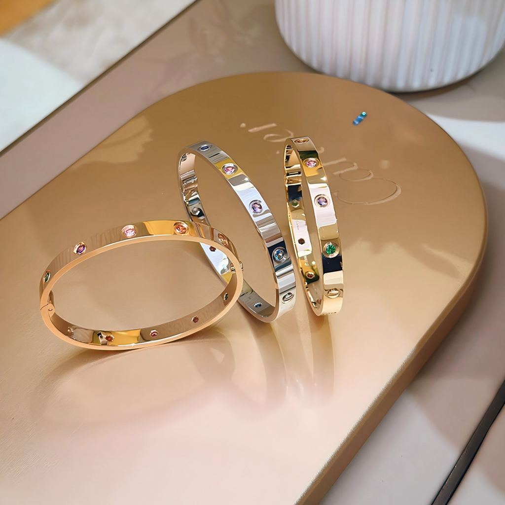 [Dream ] 2026 RAINBOW LOVE BRACELET 6.1MM  10 DIAMONDS
