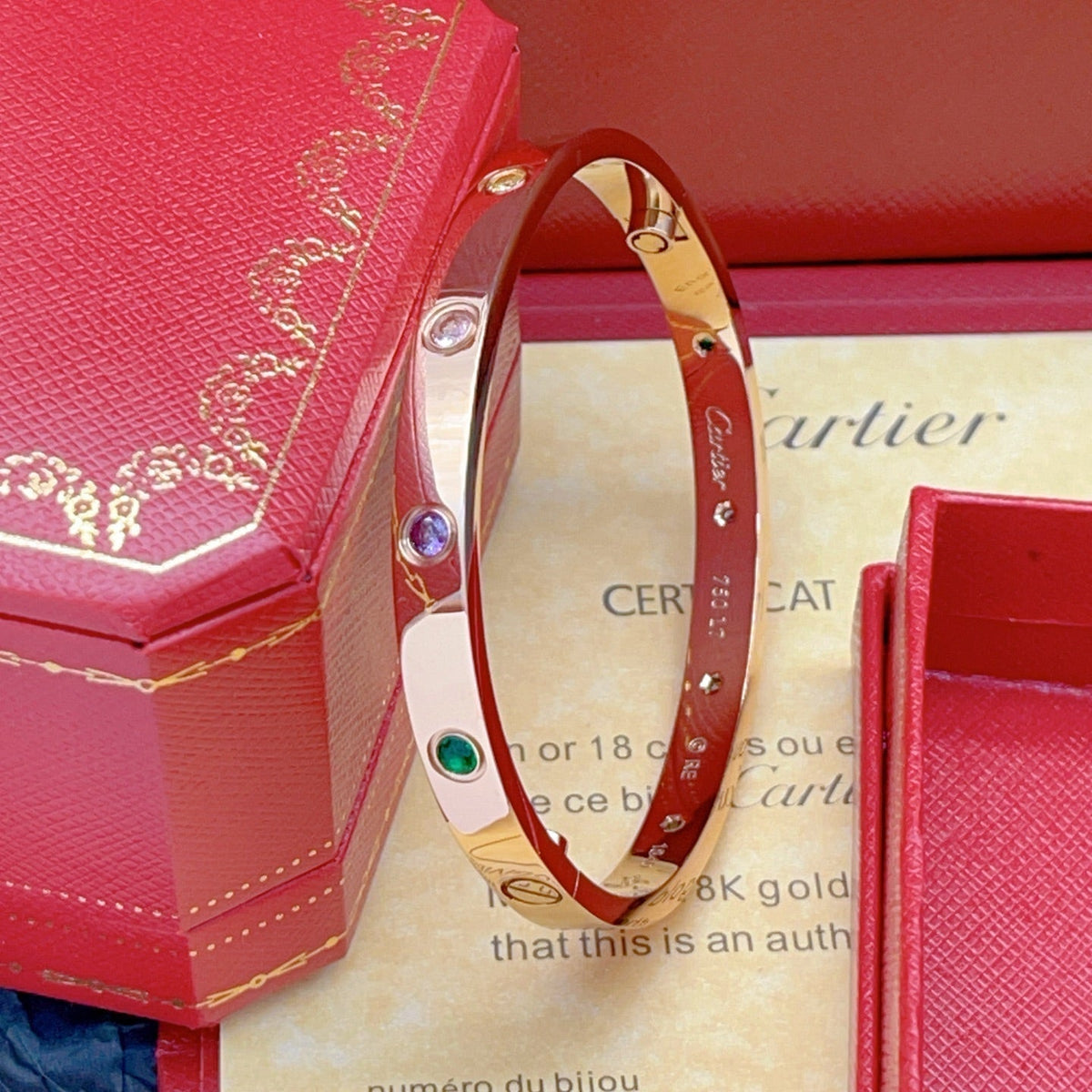 [Dream ] 2026 RAINBOW LOVE BRACELET 6.1MM  10 DIAMONDS
