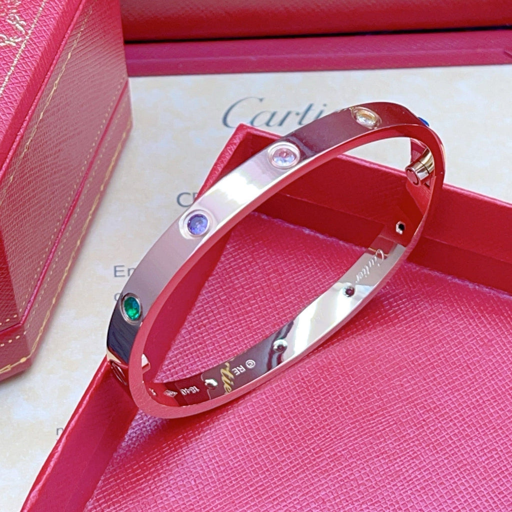 [Dream ] 2026 RAINBOW LOVE BRACELET 6.1MM  10 DIAMONDS