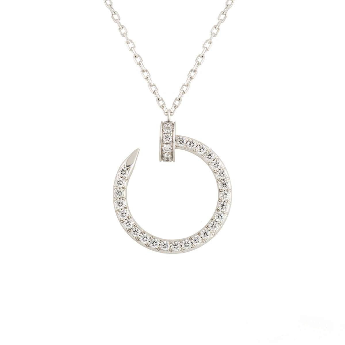 DREAM JUSTE HALSKETTE SILBER DIAMANTEN
