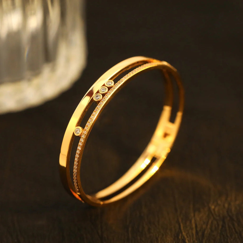[Dream]Move Romane Diamond Bangle Bracelet