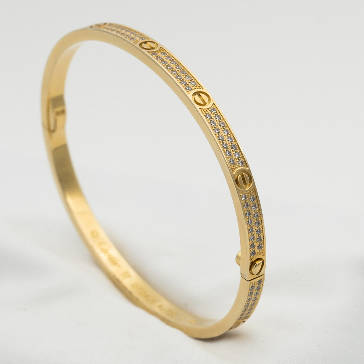 Dream LOVE BRACELET 3.65MM DIAMOND-PAVED