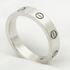 Dream LOVE RING 4MM 1 DIAMOND SILVER