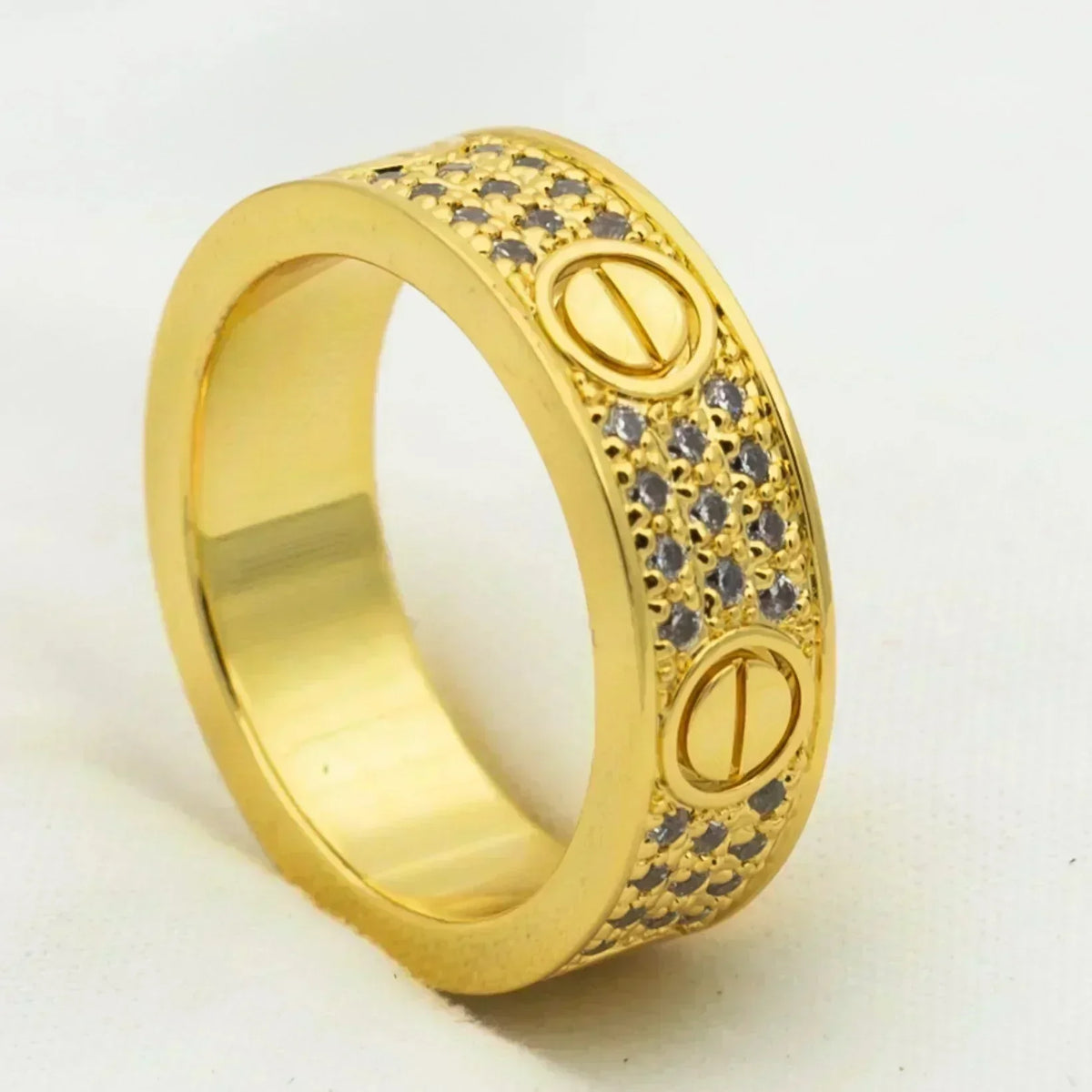 Dream LOVE リング 5.5mm ダイヤモンドパヴェ
