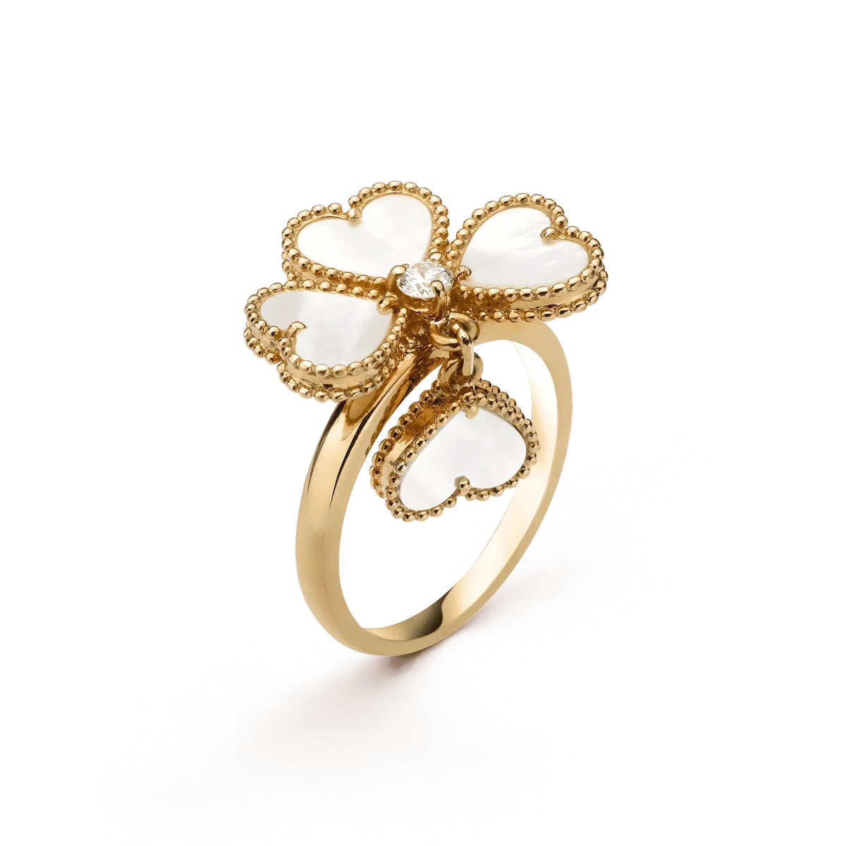 Dream SWEET CLOVER WHITE MOP RING