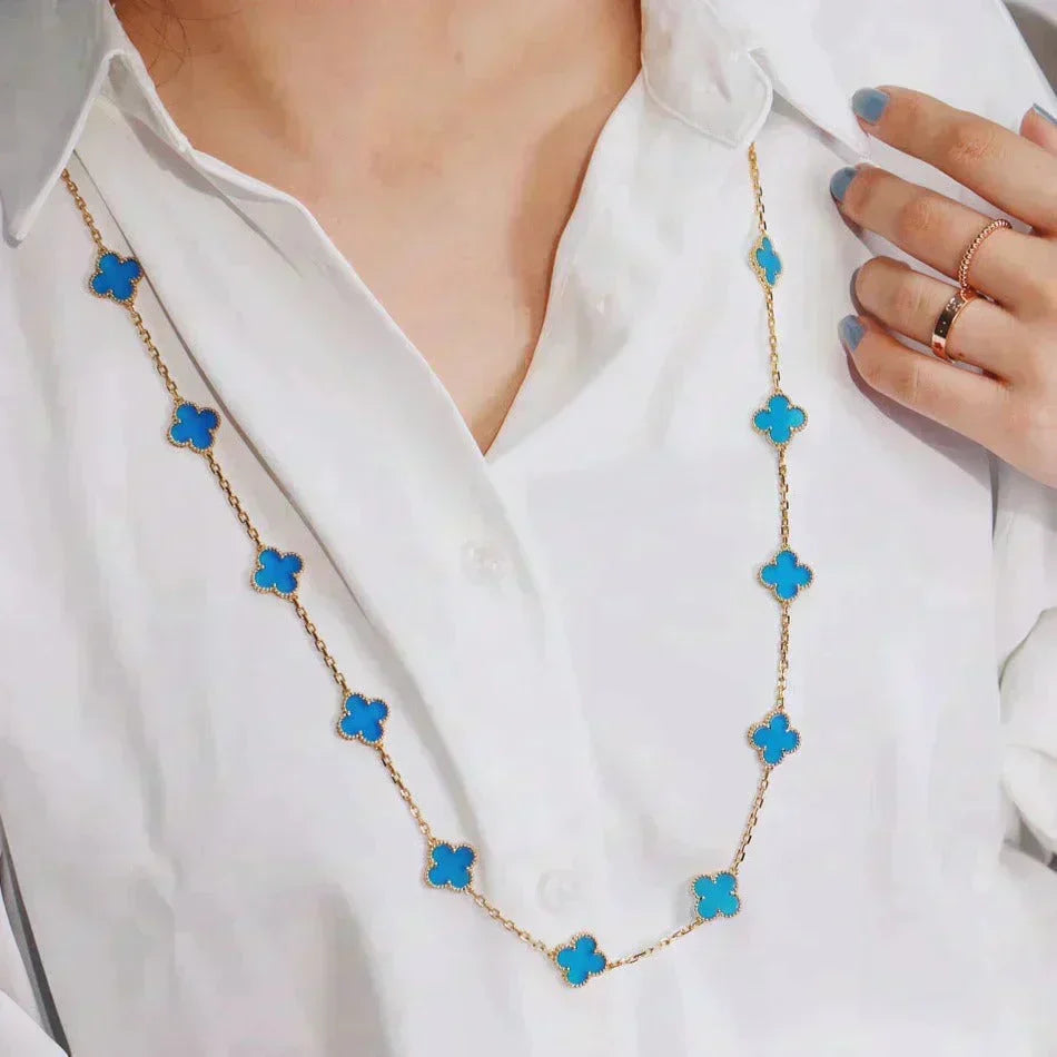 Dream CLOVER 20 MOTIFS TURQUOISE GOLD