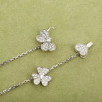 Dream FRIVOLE SILVER 9 FLOWERS NECKLACE