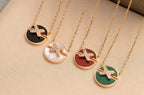Dream JEUX DE ROSE GOLD DIAMOND NECKLACE