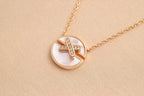 Dream JEUX DE ROSE GOLD DIAMOND NECKLACE
