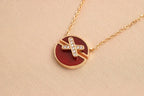 Dream JEUX DE ROSE GOLD DIAMOND NECKLACE