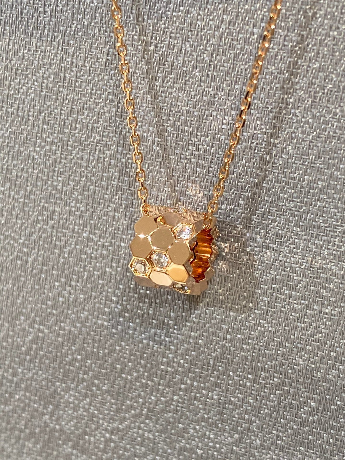 Traum BEE LOVE DIAMANT-HALSKETTE