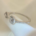 [Dream]MY TWIN TOI & MOI SILVER DIAMOND RING