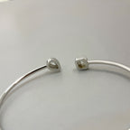 [Dream]JONC FLEX MY TWIN TOI & MOI ARMBAND SILBER DIAMANT