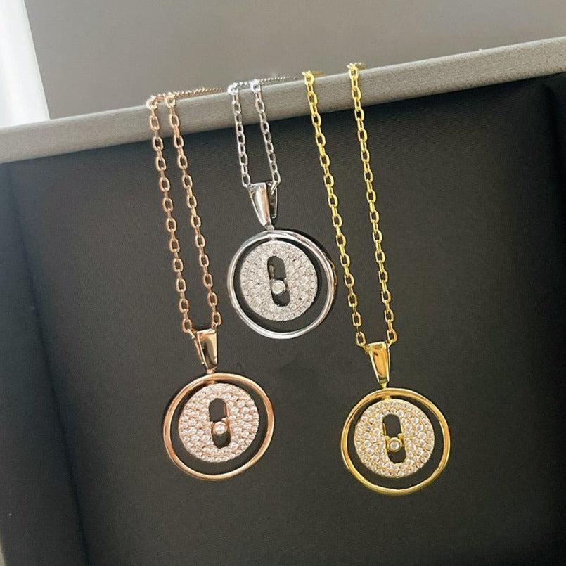 [Dream]LUCKY MOVER PM PAVED NECKLACE