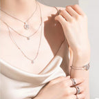 [Dream]LUCKY MOVER PM PAVED NECKLACE