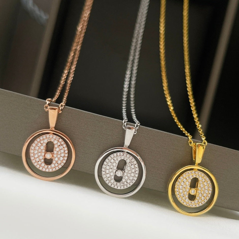 [Dream]LUCKY MOVER PM PAVED NECKLACE