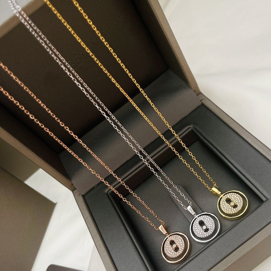 [Dream]LUCKY MOVER PM PAVED NECKLACE