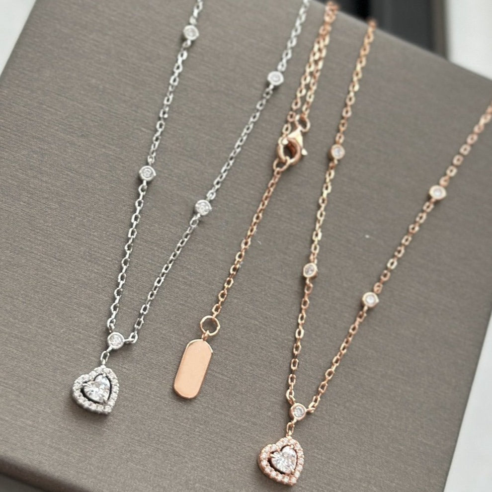 [Dream]JOY HEART DIAMANT-HALSKETTE