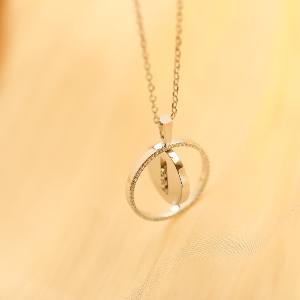 [Dream]LUCKY MOVE MM SILVER DIAMOND NECKLACE