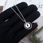 [Dream]LUCKY MOVE PM NECKLACE SILVER DIAMOND