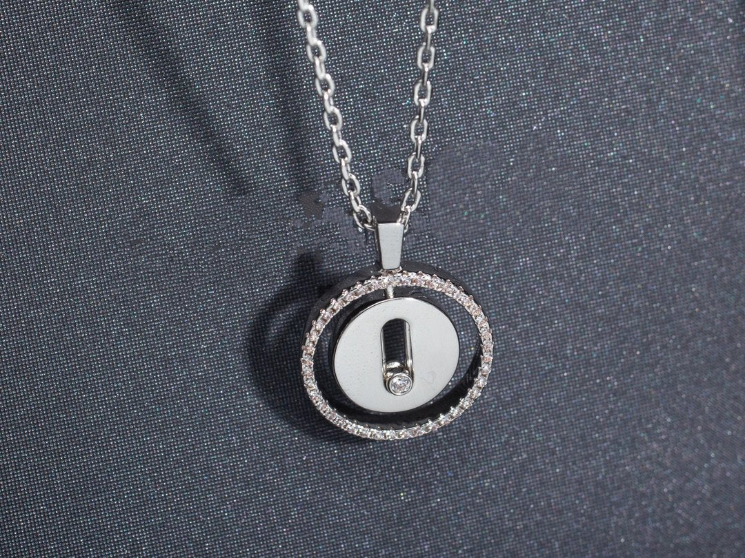 [Dream]LUCKY MOVE PM NECKLACE SILVER DIAMOND