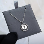 [Dream]LUCKY MOVE PM NECKLACE SILVER DIAMOND