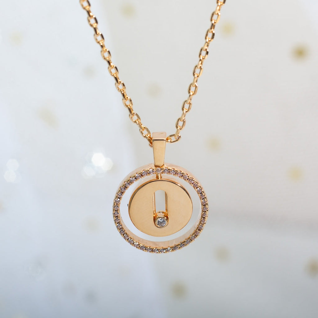 [Dream]LUCKY MOVE PM HALSKETTE ROSÉGOLD DIAMANT