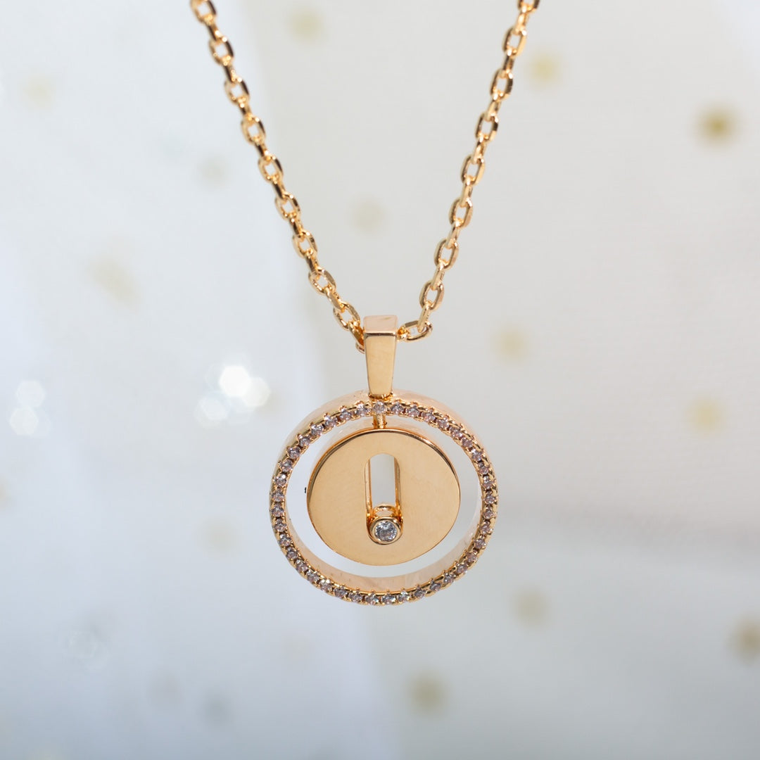 [Dream]LUCKY MOVE PM HALSKETTE ROSÉGOLD DIAMANT