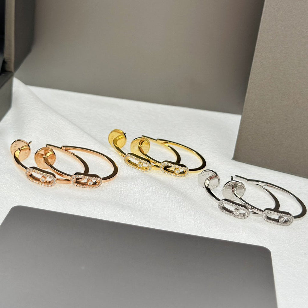 [Dream]CREOLES MOVE UNO PM DIAMANT-OHRRINGE