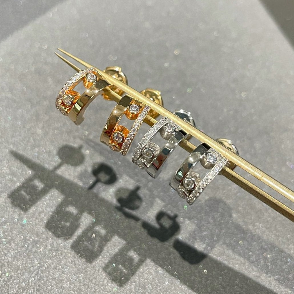 [Dream]MOVE ROMANE EARRINGS DIAMOND