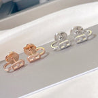 [Dream]CREOLES MOVE UNO MINI 1 DIAMANT-OHRRINGE