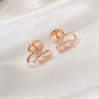 [Dream]CREOLES MOVE UNO MINI 1 DIAMANT-OHRRINGE