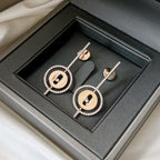 [Dream]LUCKY MOVE PFEIL-OHRRINGE AUS ROSÉGOLD MIT DIAMANTEN