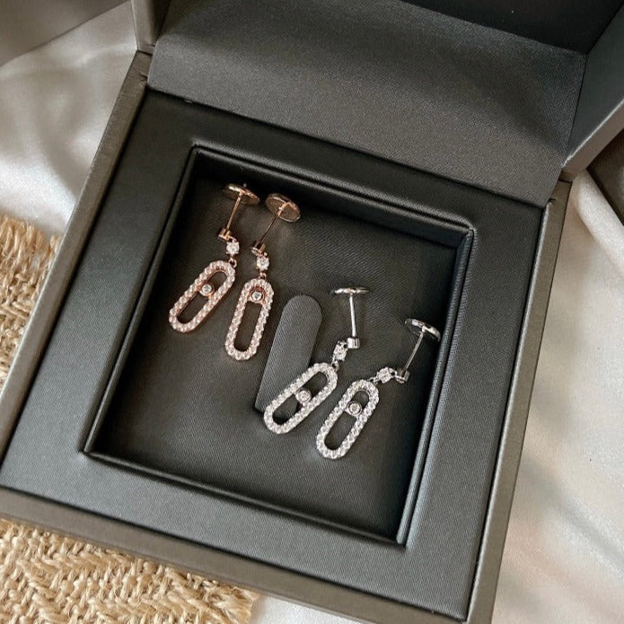 [Dream]DORMEUSES MOVE UNO DIAMOND EARRINGS