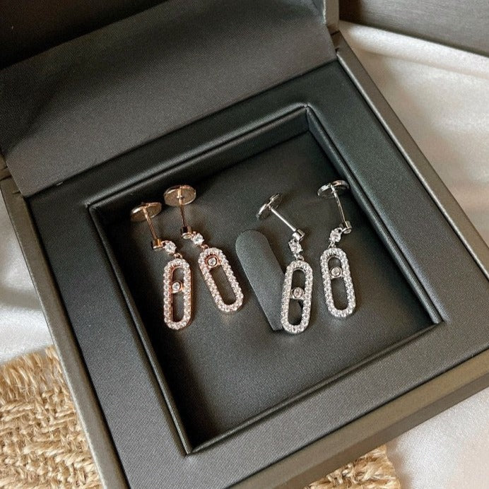 [Dream]DORMEUSES MOVE UNO DIAMOND EARRINGS