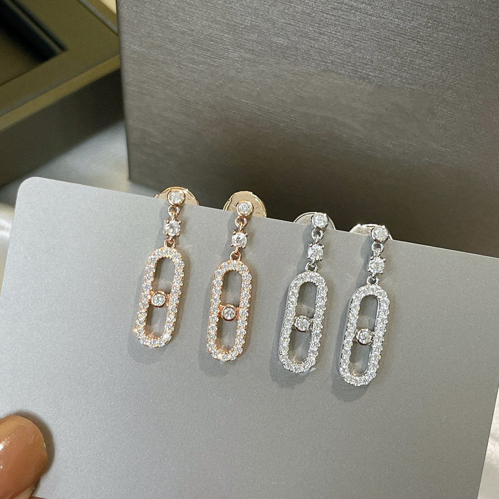 [Dream]DORMEUSES MOVE UNO DIAMOND EARRINGS