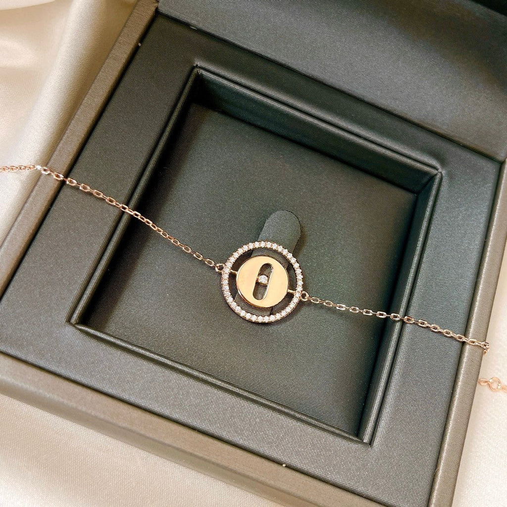 [Dream]LUCKY MOVE ARMBAND MIT PFLASTERDIAMANTEN