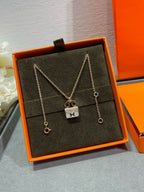 Dream H CIRCE MOISSANITE PENDANT NECKLACE GOLD