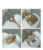 Dream H CIRCE MOISSANITE PENDANT NECKLACE GOLD