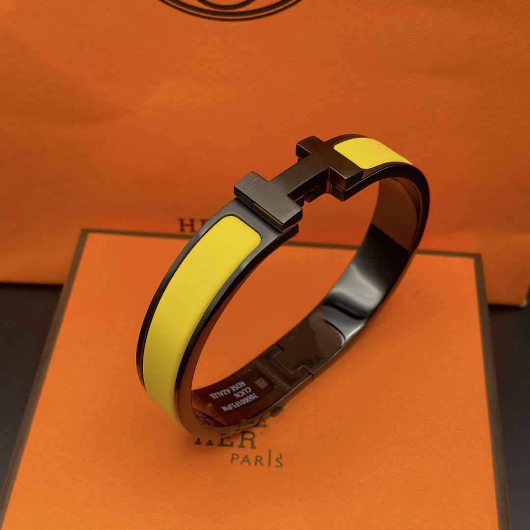 TRAUMHAFTES CLIC HM ARMBAND SO BLACK GELB