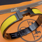 TRAUMHAFTES CLIC HM ARMBAND SO BLACK GELB