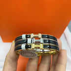 Dream CLASSIC HM CLIC BLACK 8MM ENAMEL BRACELET