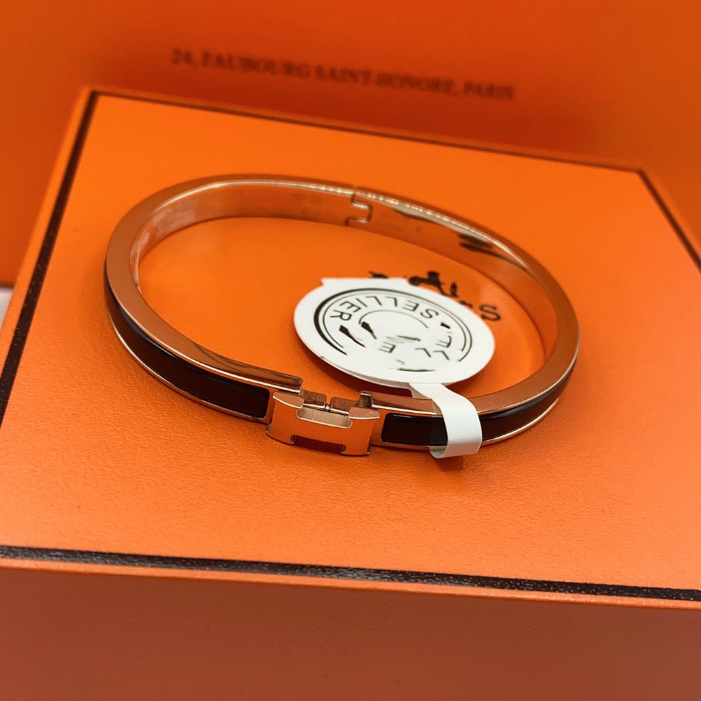 Dream CLASSIC HM CLIC BLACK 8MM ENAMEL BRACELET