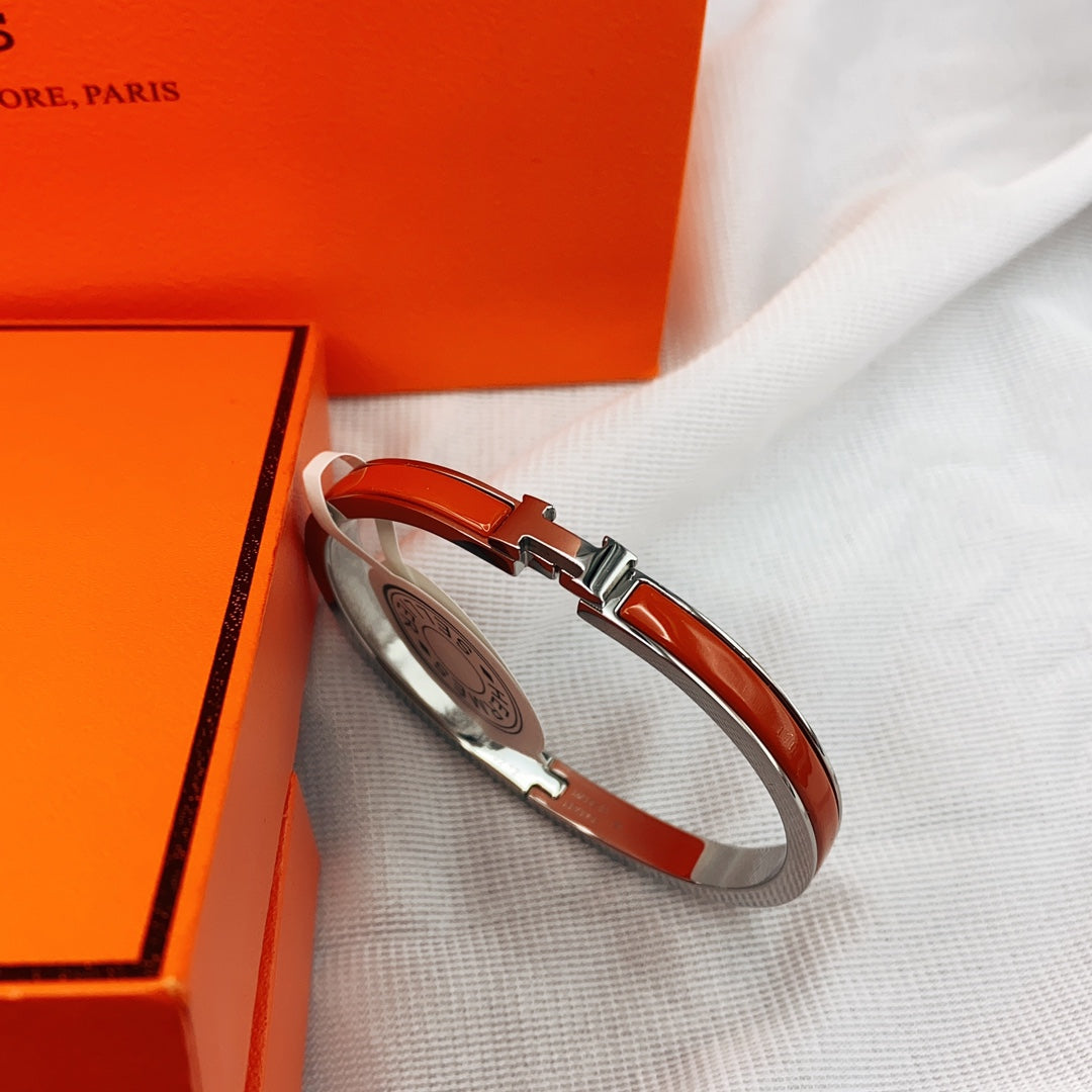 Dream CLASSIC HM CLIC RED 8MM EMAILLE-ARMBAND