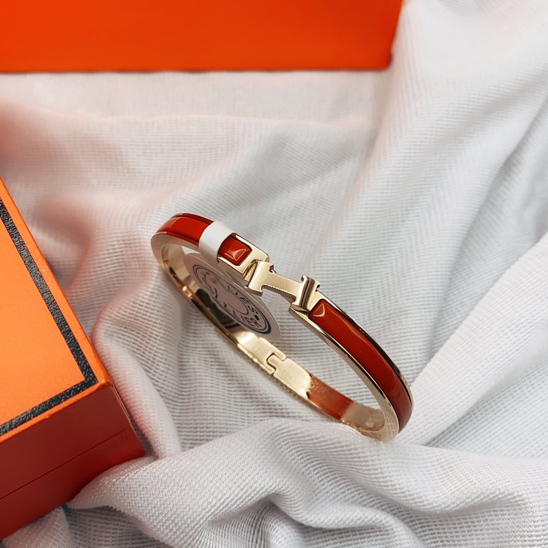 Dream CLASSIC HM CLIC RED 8MM EMAILLE-ARMBAND